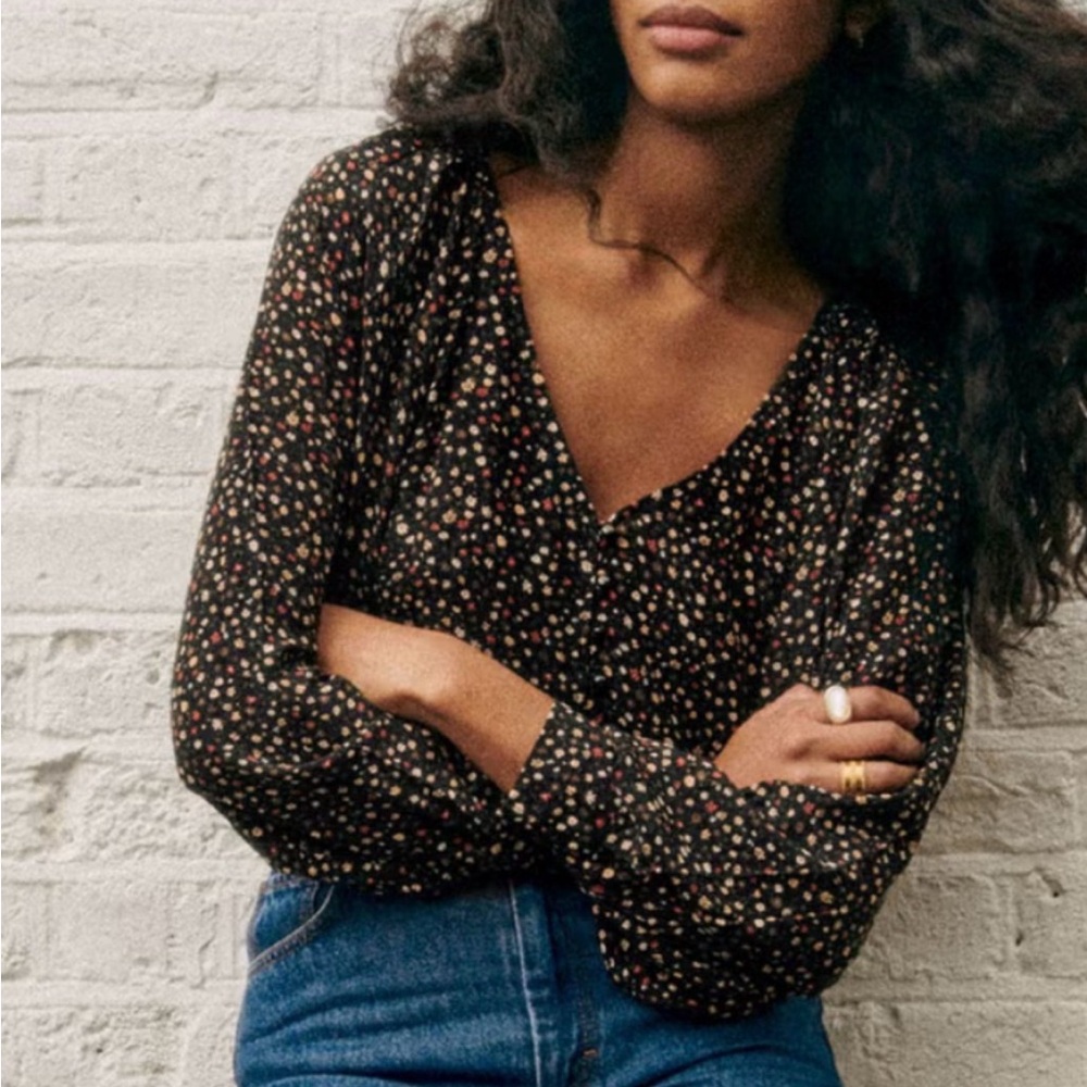 Sezane Erica Blouse